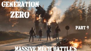 Generation Zero - Mech Battle's: Pt.9 (NON-STOP ACTION)