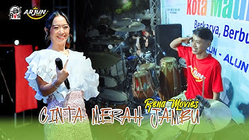 CINTA MERAH JAMBU - RENA MOVIES - ARJUN MUSIC LIVE EXPO MADIUN  ( COVER )