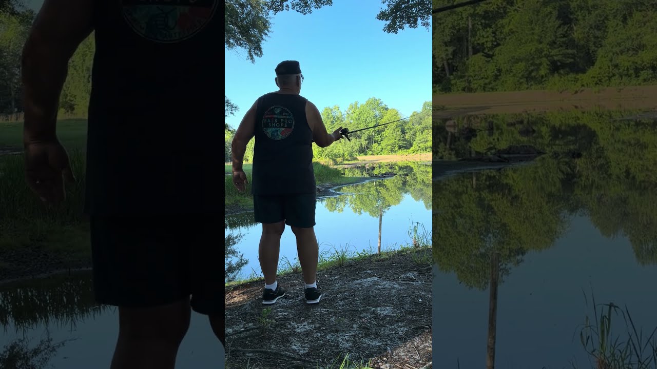 Hey Guys and Gals Rick here doing some Bass fishing in Brownsville South Carolina.  07/09/2026