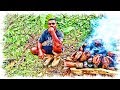 Pacific Movies 💗 How to Bake whole Chicken and Vegetables in the Earth Oven 💗💗 Fijian Technology
