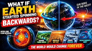 What If Earth Spun in Reverse (Supercomputer Simulation)