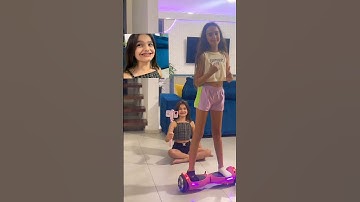 Tiramos meu dente com o Hoverboard 😳😱 @CanaldaBelinhaOficial #shorts