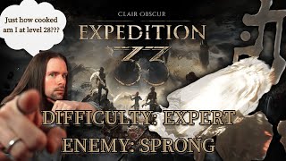 LEVEL 28: I fought Sprong WAY too early | #clairobscur #clairobscurexpedition33 #expedition33