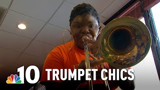 Meet the Trumpet Chics Using Music to Achieve Their Dreams | NBC10 Philadelphia screenshot 4