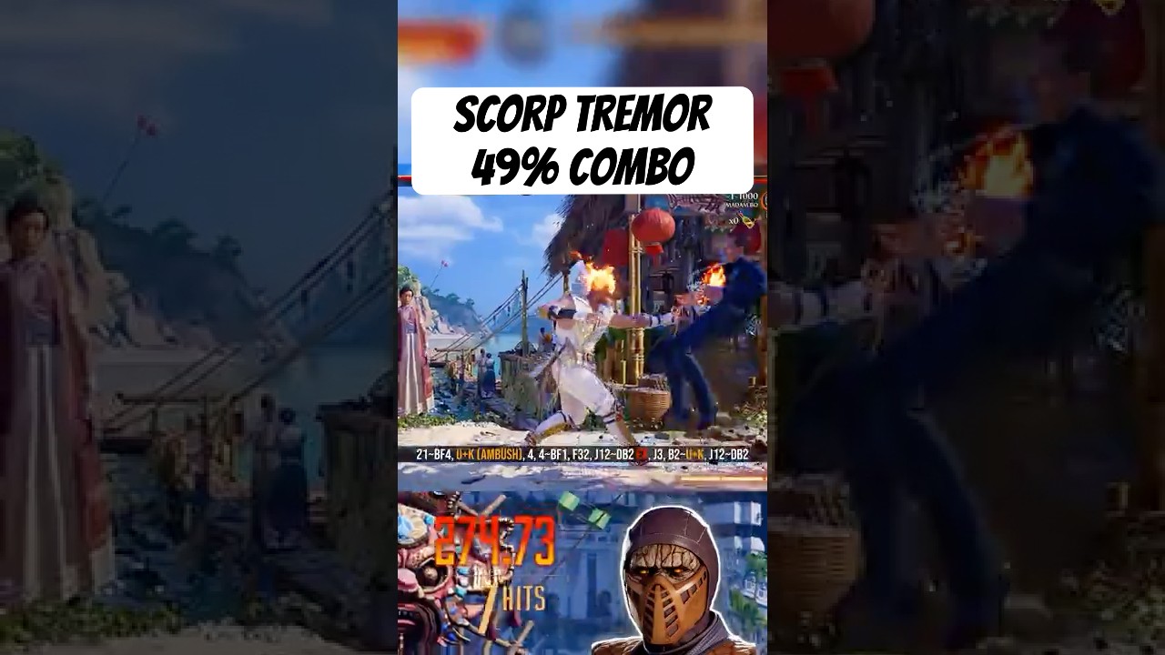 Scorpion + Tremor = 49% COMBO 🔥🦂 