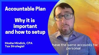 Accountable Plan basics