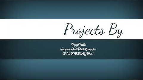 Rangkaian Encoder dan Decoder