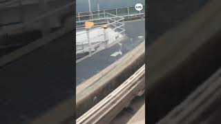 Smoke pours from Manhattan manhole after sound of explosion