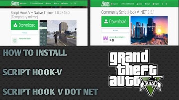 HOW TO INSTALL SCRIPT HOOK V AND SCRIPT HOOK V DOT NET | GTA 5 MODS INSTALL | GX3_MAJOR