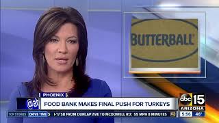St. Mary's Food Bank's final push for Thanksgiving turkeys