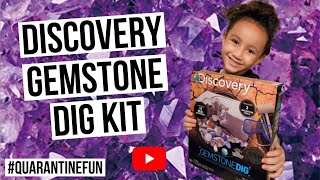 KIDS DISCOVERY GEMSTONE DIG KIT -QUARANTINE ACTIVITIES!