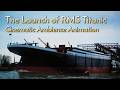 The Launch Of Titanic Cinematic Ambience 3D Animation 