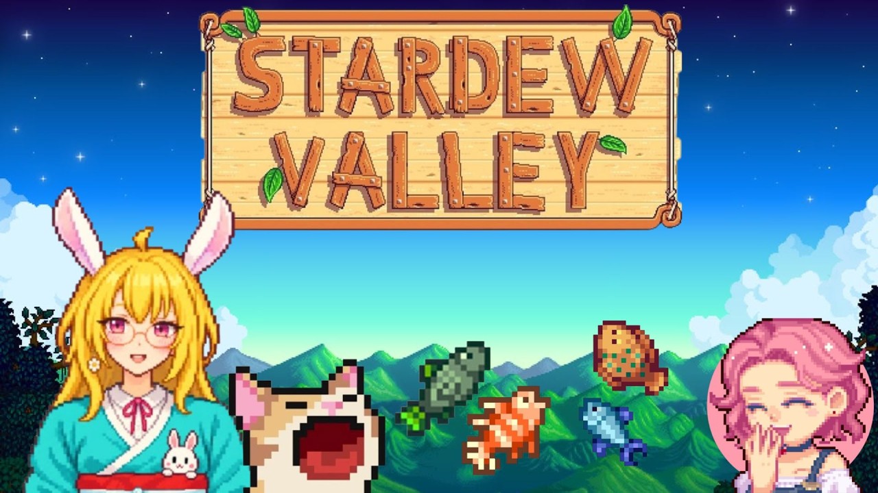 Giả lập câu cá và nâng cấp dụng cụ!! (Stardew Valley Extended,...) pt.2