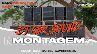 DJ CEK SOUND MONTAGEM BASS BATTEL SUMBERSEWU DI JAMIN HOREG POLL | ALFIN REVOLUTION