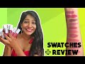 Maybelline Superstay Matte Ink Pink lipsticks Review (Dusky Indian skin)