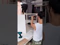 DIY Wide space Corner Cabinet 180 degree