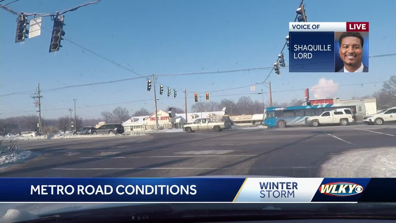 Looking at road conditions: Jan. 9 - YouTube