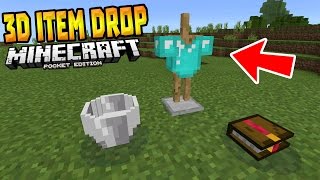 3D ITEMS in MCPE 0.15.6!!! - 3D Items Drop Mod - Minecraft PE (Pocket Edition) screenshot 5