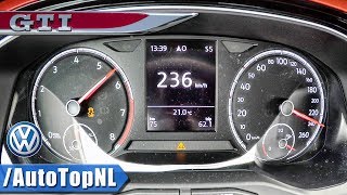 VW Polo GTI 2019 2.0 TSI ACCELERATION & TOP SPEED 0-236km/h Launch Control by AutoTopNL