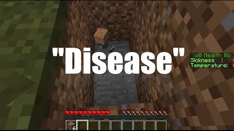 Minecraft 1-minute Plugin Review: Disease for Spigot 1.8