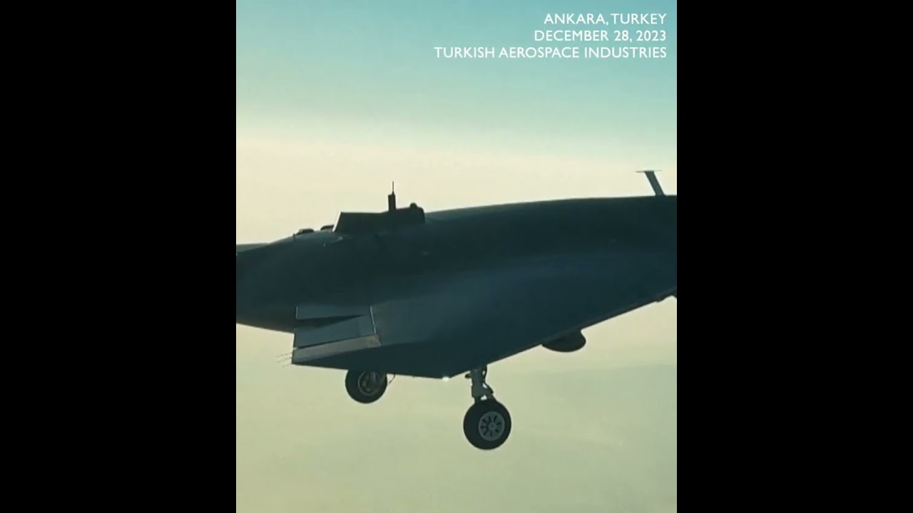 Turkey's new unmanned fighter jet conducts first flight