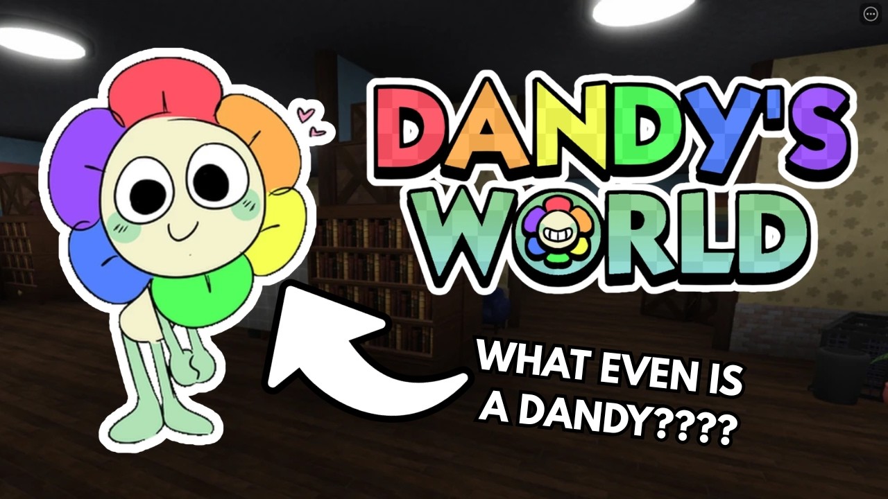 My friend makes me play Dandy's World (I've never played before) - YouTube