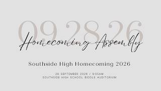 2026-2027 Homecoming Assembly