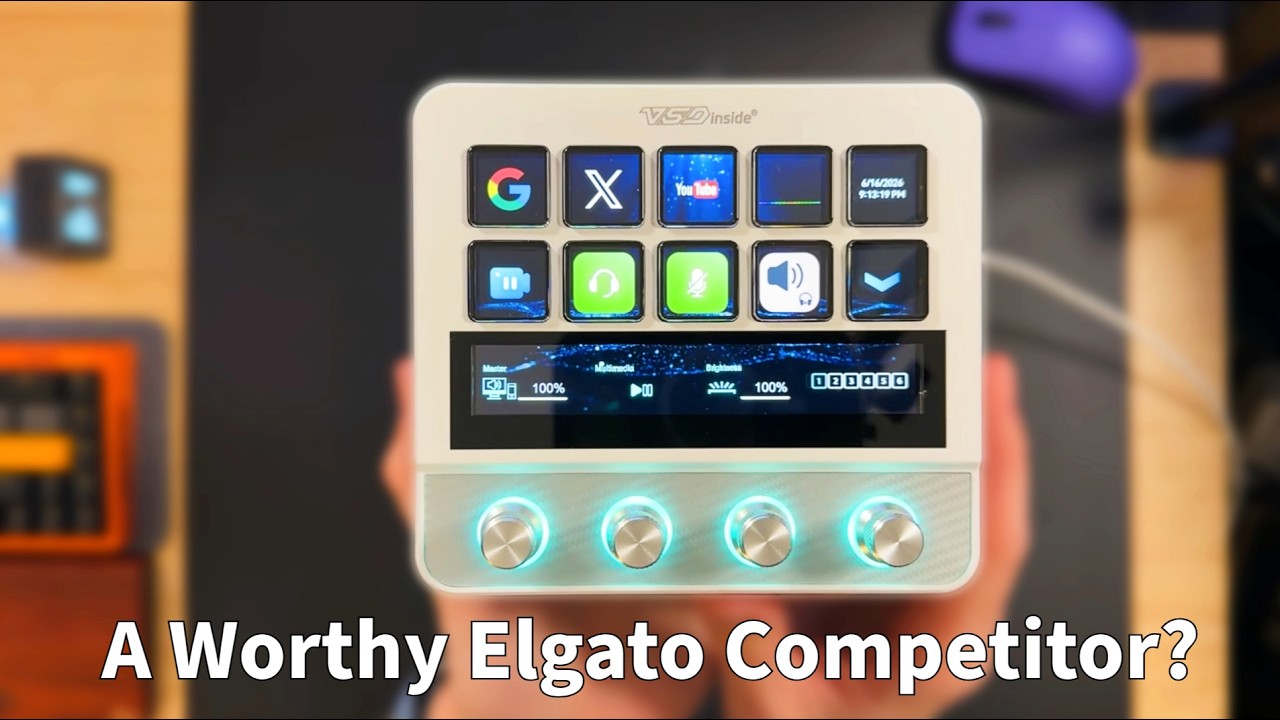 Is This Streamdeck Better Than Elgato? VSDInside N4 Pro - YouTube