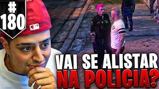 DYLAN LEVIEV VAI SE ALISTAR NA POLÍCIA? PRIMEIRO DIA DO DYLAN LEVIEV NA CIDADE ALTA! gta rp