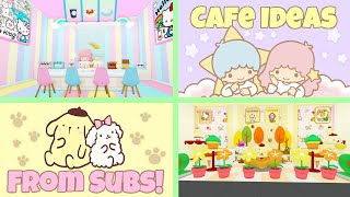 Cafe Ideas From Subscribers 14 | Roblox My Hello Kitty Cafe Tours | Riivv3r