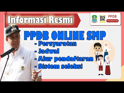 ppdb online Kota Bekasi 2022 II Persyaratan dan Jadwal Pendaftaran PPDB Online SMPN