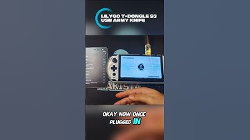 Remote computer access via USB + Web Interface! Lilygo T-Dongle S3  + USB Army Knife Firmware