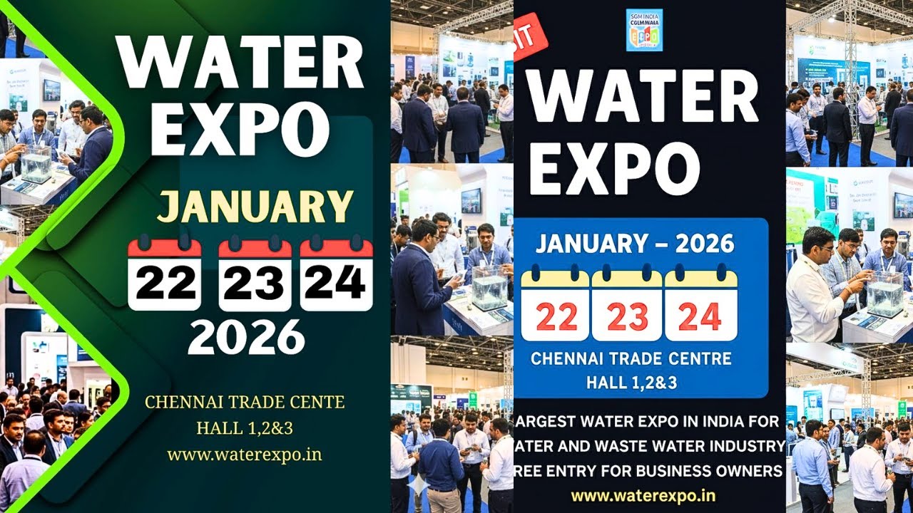 SRW INDIA WATER EXPO 2026 — ведущая выставка водной индустрии Индии 