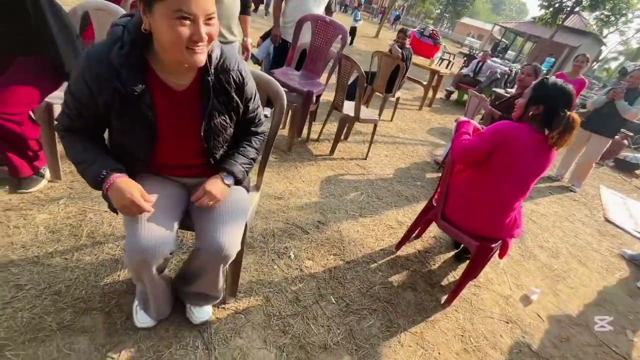 musical chair at picnic