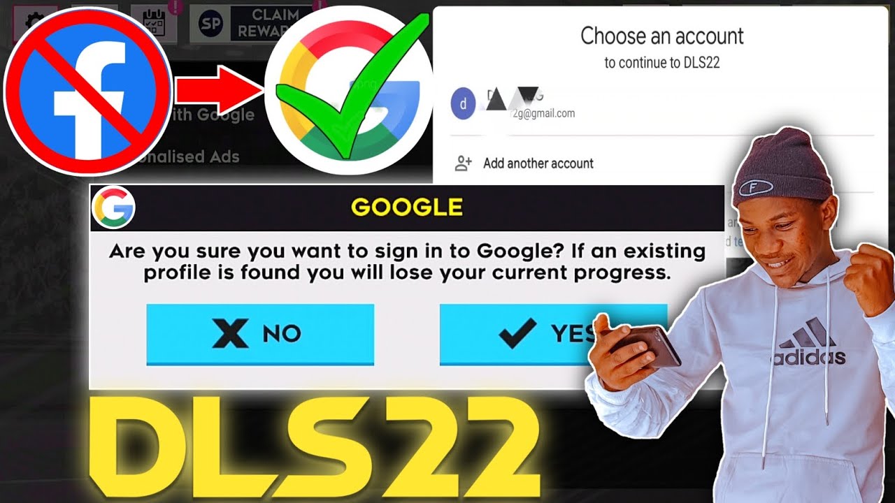 How to Link Dls 22 To Google Account - DLS 2022 New Update!