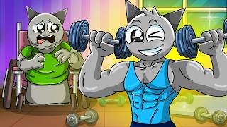 GRAY Upgraded To The STRONGEST Person Ever! Incredibox Sprunki Animation