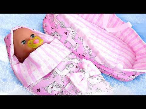 Новые видео - Кукла Беби Анабель гуляет зимой на улице! Весёлые игры одевалки для девочек Baby Doll