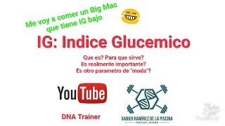 Indice Glucemico de los alimentos ¿Es tan Importante