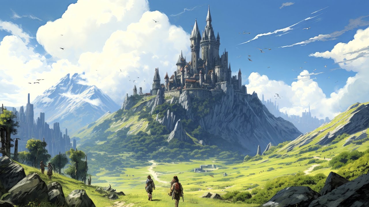 Relaxing Fantasy Music | Lord of the Rings and The Hobbit Inspired Melody – The Adventure Begins