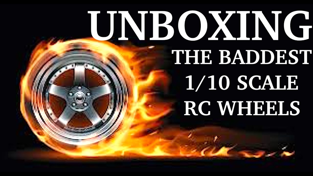 THE BIGGEST 1/10 SCALE RC ON ROAD CAR WHEEL UNBOXING