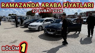 ADANA OTO PAZARI SAHİBİNDEN SATILIK ARABALAR 22 ŞUBAT 2026 2.EL ARABA FİYATLARI #otopazarı 1.BÖLÜM