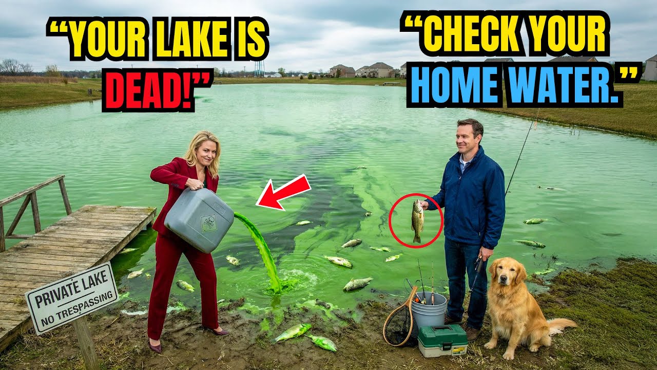 HOA Poisoned My Lake to Ban Fishing — Unaware Their Drinking Water Comes From It