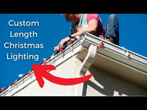 Outlining Your House With Custom Length Christmas Lights | Fast and Easy Step-by-Step DIYGuide