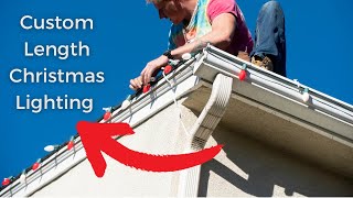 Outlining Your House With Custom Length Christmas Lights | Fast and Easy Step-by-Step DIYGuide