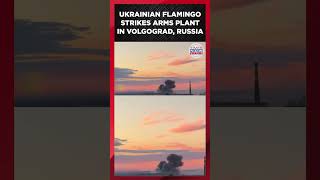 SHOCKING FOOTAGE! Ukrainian FP-5 Flamingo Missiles Obliterate Russian Arms Plant in Volgograd