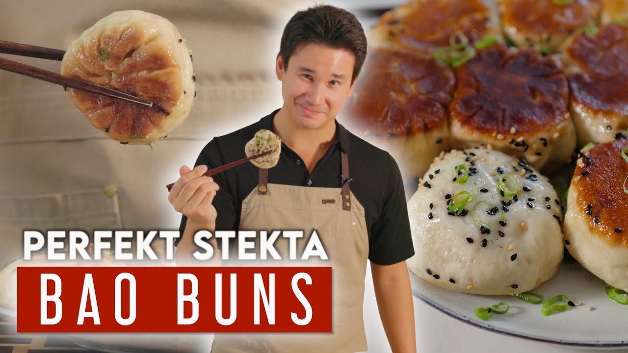 Stekta Bao Buns! | Det Virala Receptet!