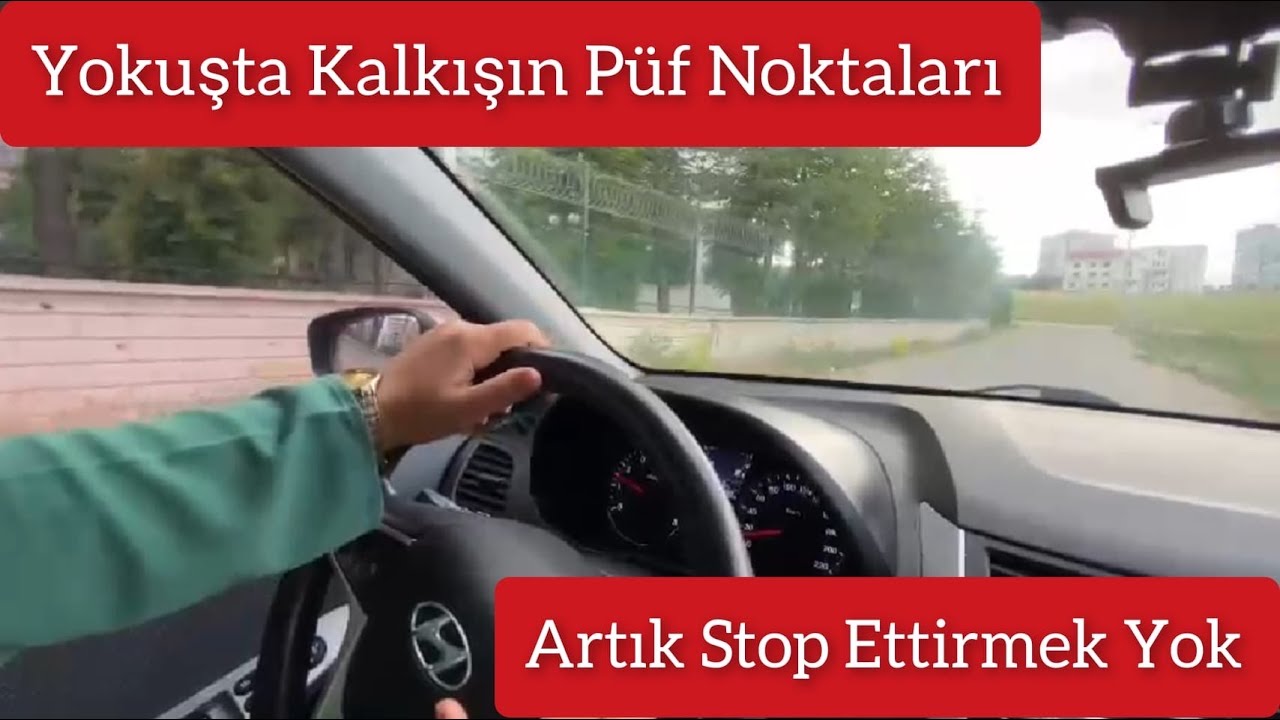 Direksiyon Sınavında Rampa Kalkışı En Kolay Nasıl Yapılır✔️