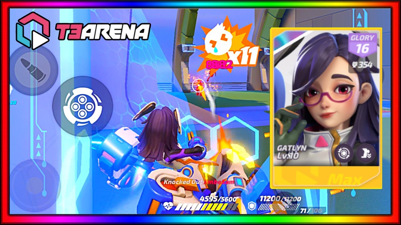 Level 10 Gatlyn Gameplay - T3 Arena
