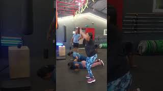 Crossfit open 12.1 RX 🔥 7min burpees AMRAP #fitness 
