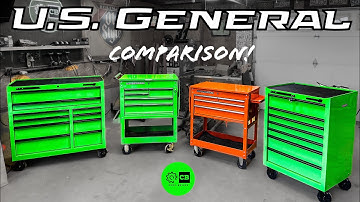 Comparing the CHEAPEST US General Tool Carts and Boxes